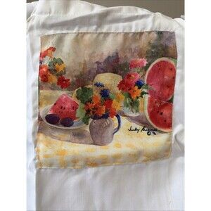 Heartland Canvas Kitchen Apron With Pockets And Adjust Neck Strap And Oven Mitt